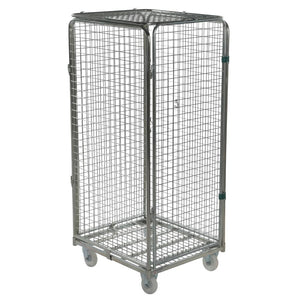 Four Sided Security Demountable Roll Cage with Lid