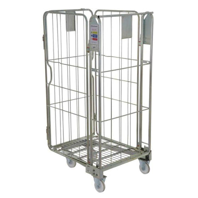 Four Sided Roll Pallet with Rod Infill